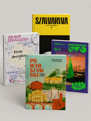 Warszawskie Combo: pakiet 4 książek